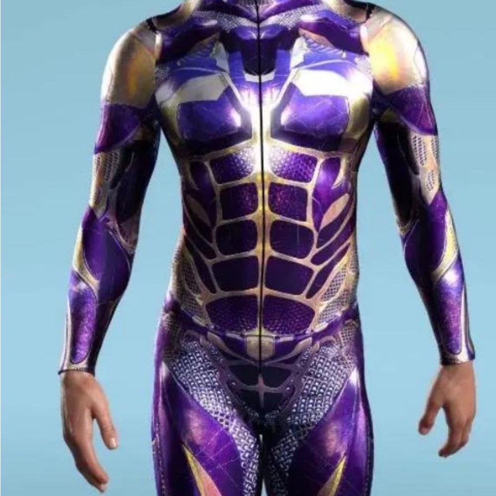Purple Alien Droid Costume